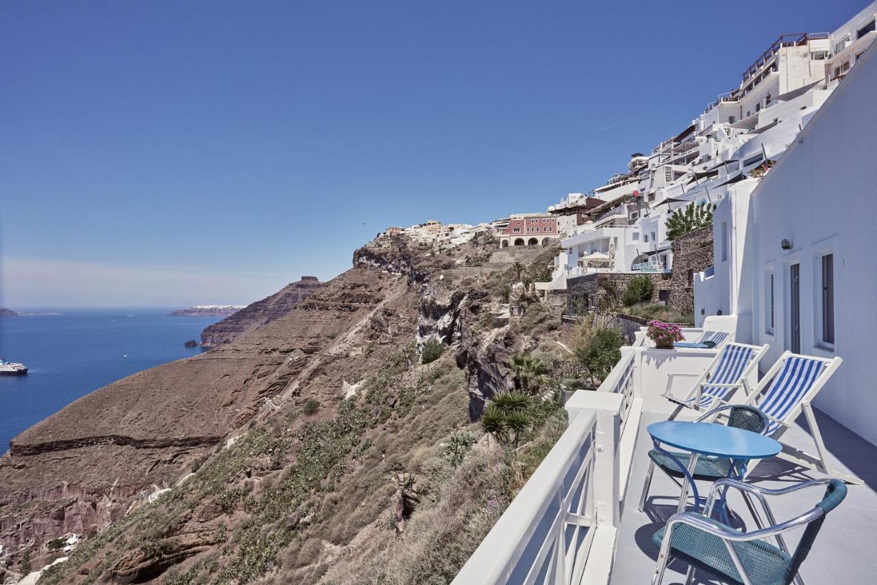 Amphitheater Cave Houses Fira  Esterno foto