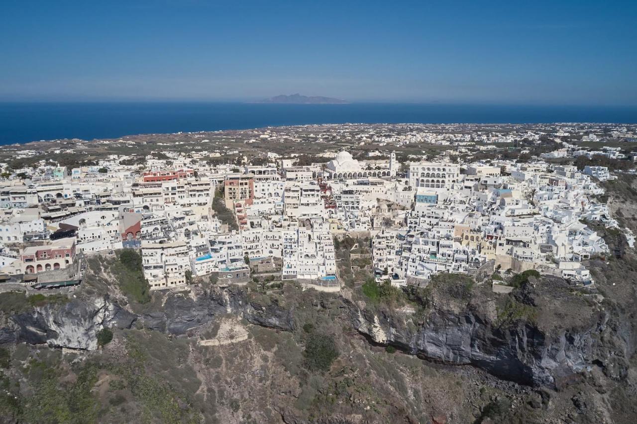 Amphitheater Cave Houses Fira  Esterno foto